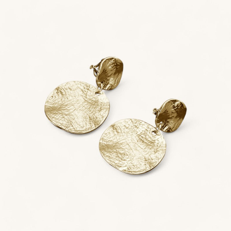 Sicily Hammered Earrings