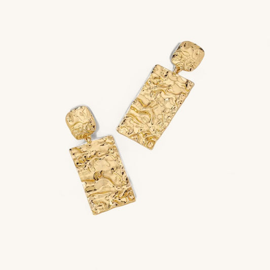 Atlas Crinkle Earrings