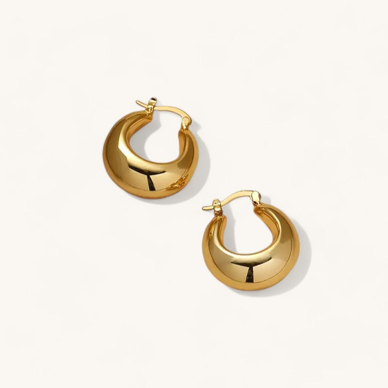 Chunky Hoop Earrings