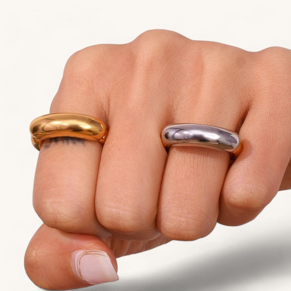 Chunky Tube Ring